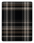 Preview: Biederlack Wohn- und Kuscheldecke 'Midnight Elegance' 150 x 200 cm Schwarz